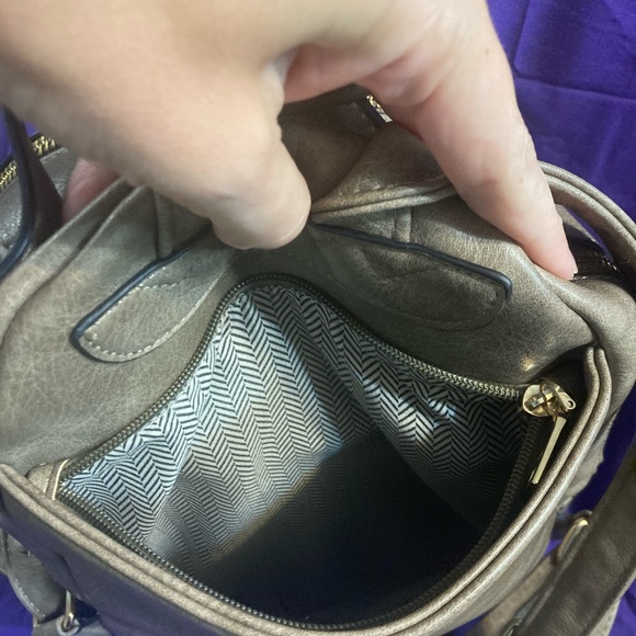 Boutique Backpack- Taupe - Picture 3 of 8